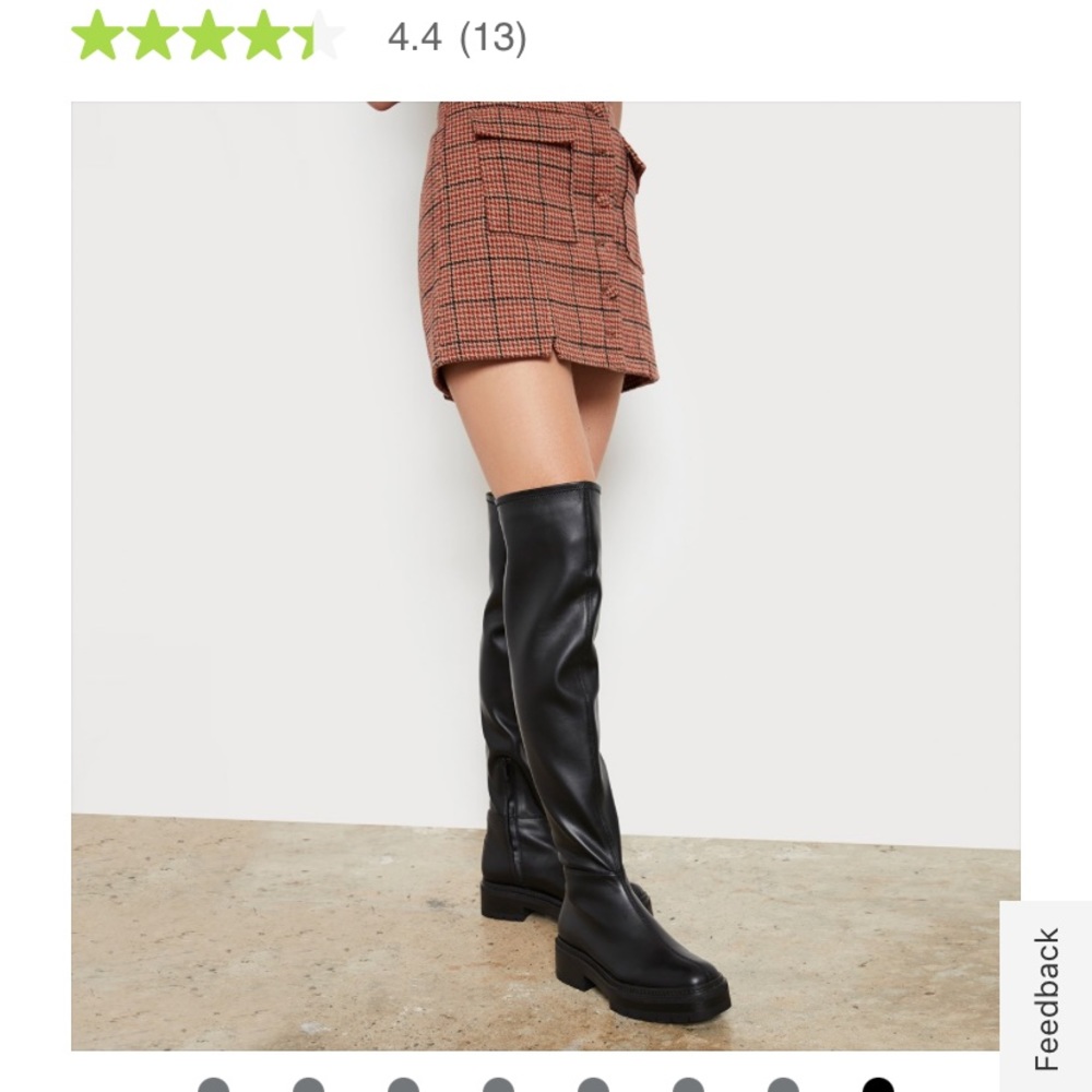 Over The Knee Black Boots